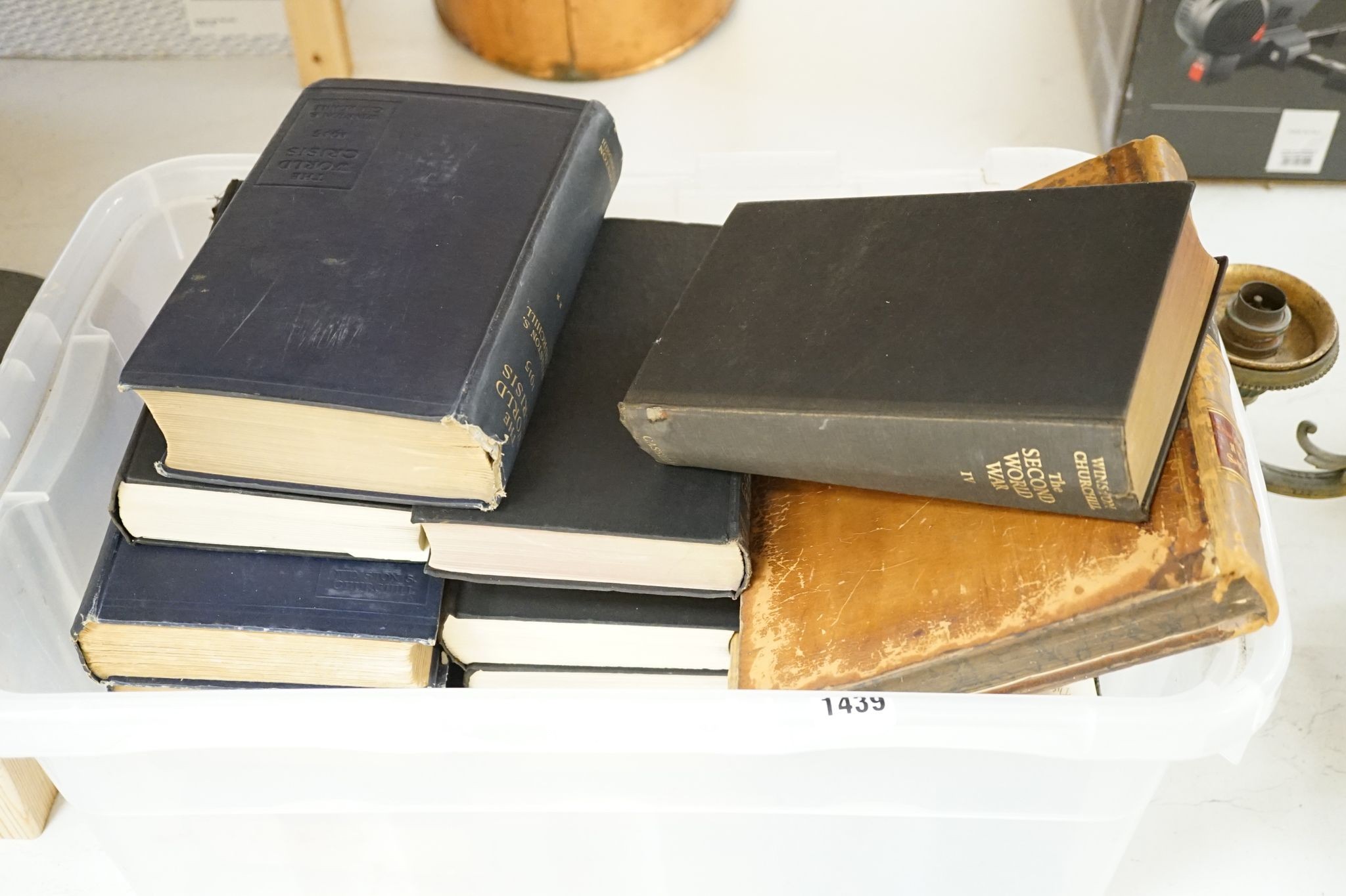 Assorted antiquarian books